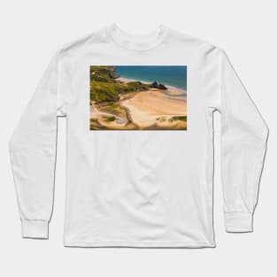Three Cliffs Bay, Gower Long Sleeve T-Shirt